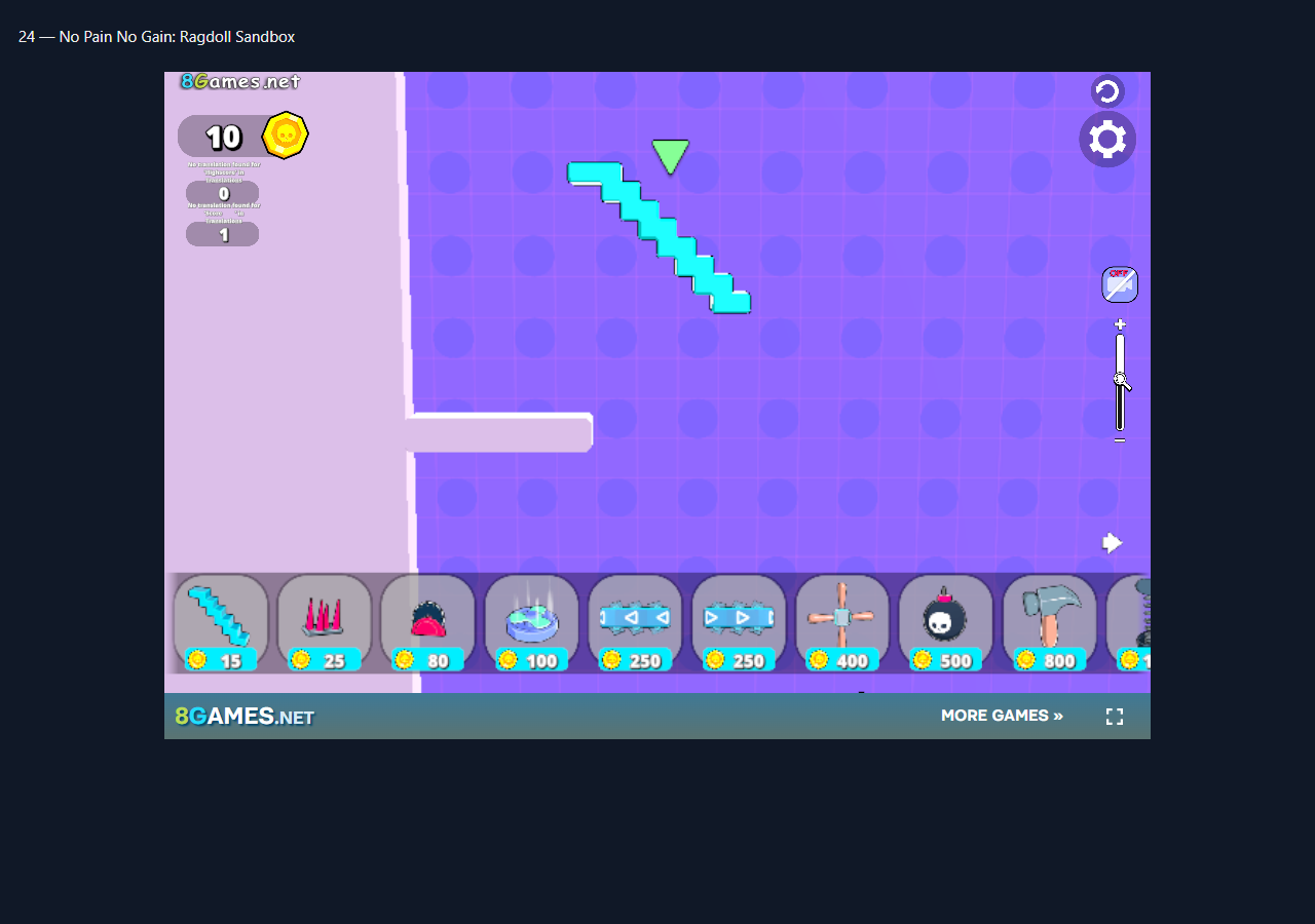 No Pain No Gain: Ragdoll Sandbox during the isolated browser check